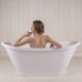 ВАННА ИЗ ИСКУСТВЕННОГО КАМНЯ FANCY MARBLE NEWTON 160x66, фото 3